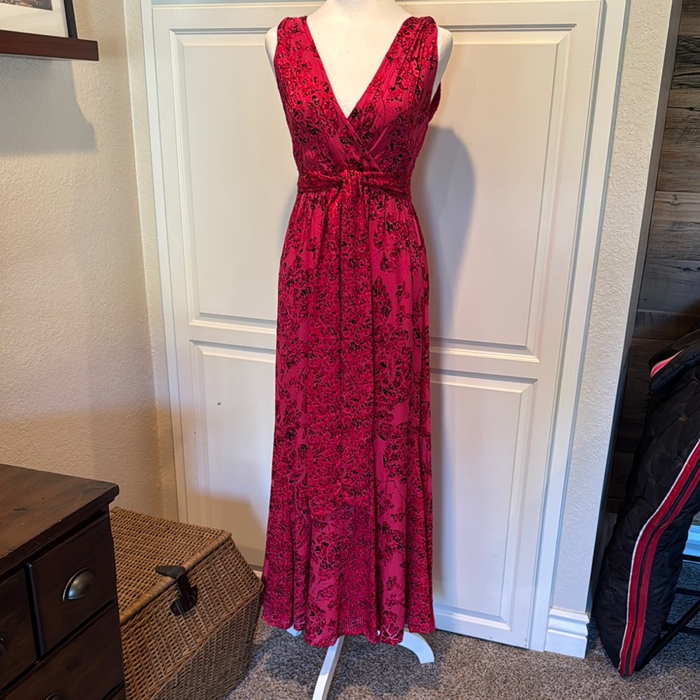 Alice & Olivia by Stacey Bendet Floral Maxi Dress Sz 0
